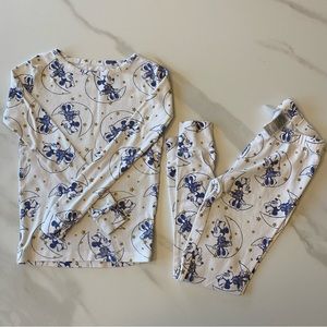 Disney - GAP Kids - Girls Minnie Mouse Long Sleeve Pajama Set - size 10